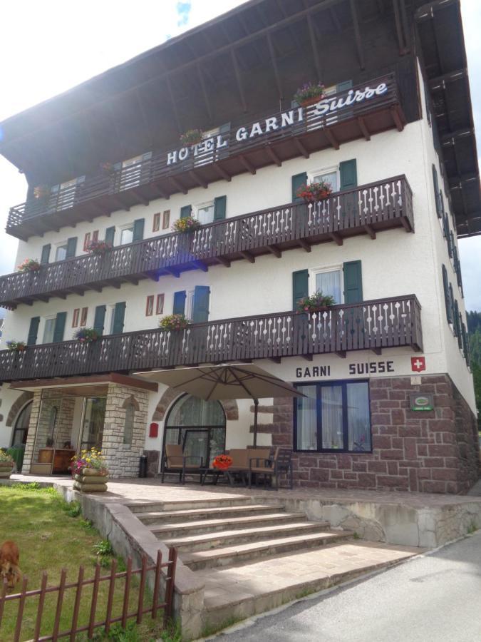 Hotel Garni Suisse San Martino Di Castrozza Exterior photo